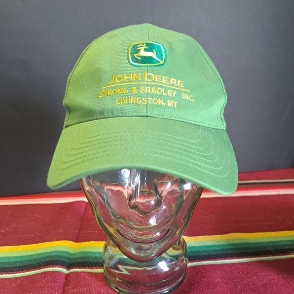 Gorra John Deere Trucker Mesh Verde Orginal | Meses Sin Interés